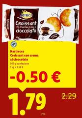 Nastrecce - Croissant Con Crema Al Cioccolato