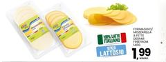 Free from - Formaggio/Mozzarella/Acefaia