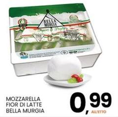 Bella - Mozzarella Fior Di Latte  Murgia