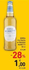 Moretti - Birra Filtrata A Freddo