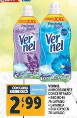 Vernel - Ammorbidente Concentrato Red Rose