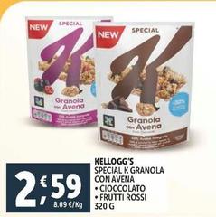 Kelloggs - Special K Granola Con Avena Cioccolato