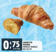 Papaya! - Cornetto Vegano Papaya E Mango