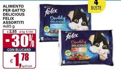 Purina - Felix Alimento Per Gatto Delicious 