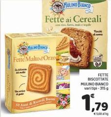 Mulino Bianco - Fette Biscottate