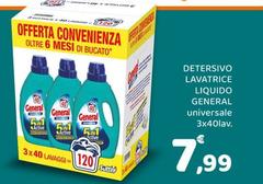 General - Detersivo Lavatrice Liquido