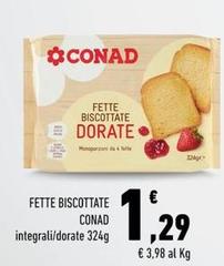 Conad - Fette Biscottate