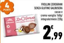 Galbusera - Frollini Zerograni Senza Glutine