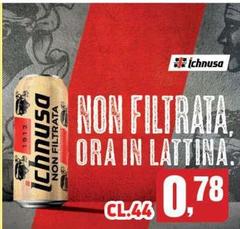 Ichnusa - Non filtrata, Orain Lattina