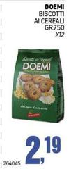 Doemi - Biscotti Ai Cereali