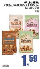 Galbusera - Cereali G Granola E Frolla