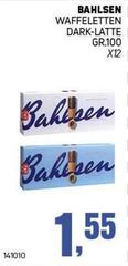 Bahlsen - Waffeletten Dark-latte