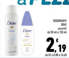 Dove - Deodoranti