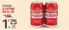 Peroni - 2 Lattine Da Cl 33