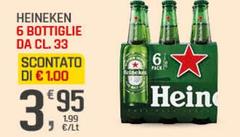 Heineken - 6 Bottiglie Da Cl. 33