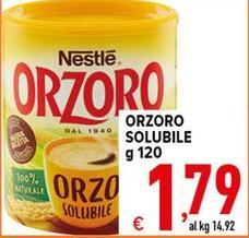 Nestlè - Orzoro Solubile