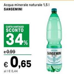 Sangemini - Acqua Minerale Naturale