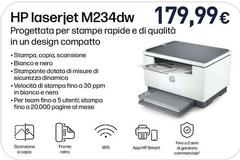 HP - LaserJet Stampante Multifunzione M234dw
