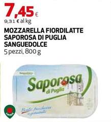 Sanguedolce - Mozzarella Fiordilatte Saporosa Di Puglia