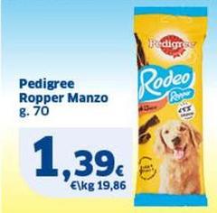 Pedigree - Ropper Manzo