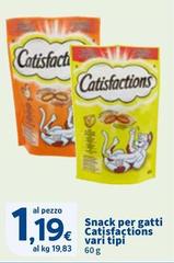 Catisfactions - Snack Per Gatti