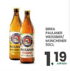 Paulaner - Birra Weissbier/ Munchener