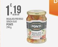 Ponti - Insalata Per Riso Senza Olio