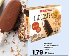 Despar - Ricoperti Al Cacao X8 - Gr.300