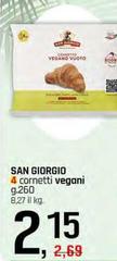 San giorgio - 4 Cornetti Vegani