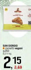 San giorgio - 4 Cornetti Vegani
