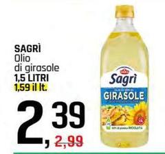 Girasole - Olio Di  1,5 Litri