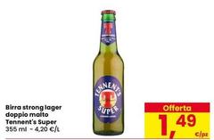 Tennent's - Birra Strong Lager Doppio Malto Super