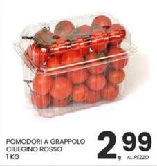 Pomodori A Grappolo Ciliegino Rosso