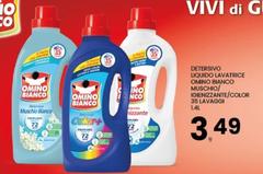 Omino Bianco - Detersivo Liquido Lavatrice Muscho/Rolenziavante/Color SCH