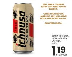 Ichnusa - Birra Non Filtrata