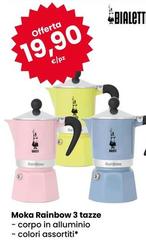 Bialetti - Moka Rainbow 3 Tazze