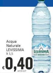 Levissima - Acqua Naturale