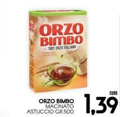 Bimbo - Orzo