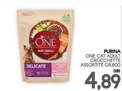 Purina - One Cat Adult Crocchette Assortite Gr.800