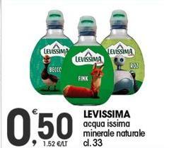 Levissima - Acqua Issima Minerale Naturale