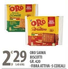 Oro saiwa - Biscotti