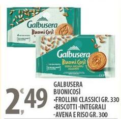 Galbusera - Buonicosi Frollini Classici