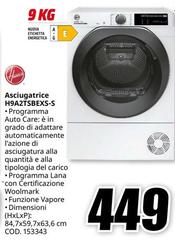 Asciugatrice H9A27SBEXS-S