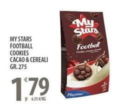 Cookies - My Stars Football  Cacao & Cereali