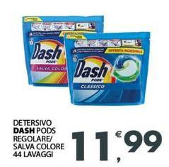 Dash - Detersivo Pods Regolare/ Salva Colore