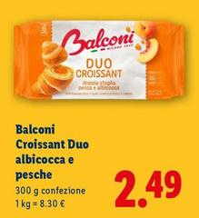 Balconi - Croissant Duo Albicocca E Pesche