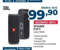 Jbl - Flip 5 Blu 20 W