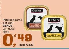 Genus - Patè Con Carne Per Cani