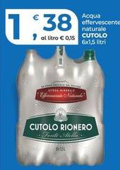Cutolo rionero - Acqua Effervescente Naturale