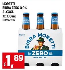 Moretti - Birra Zero 0,0%